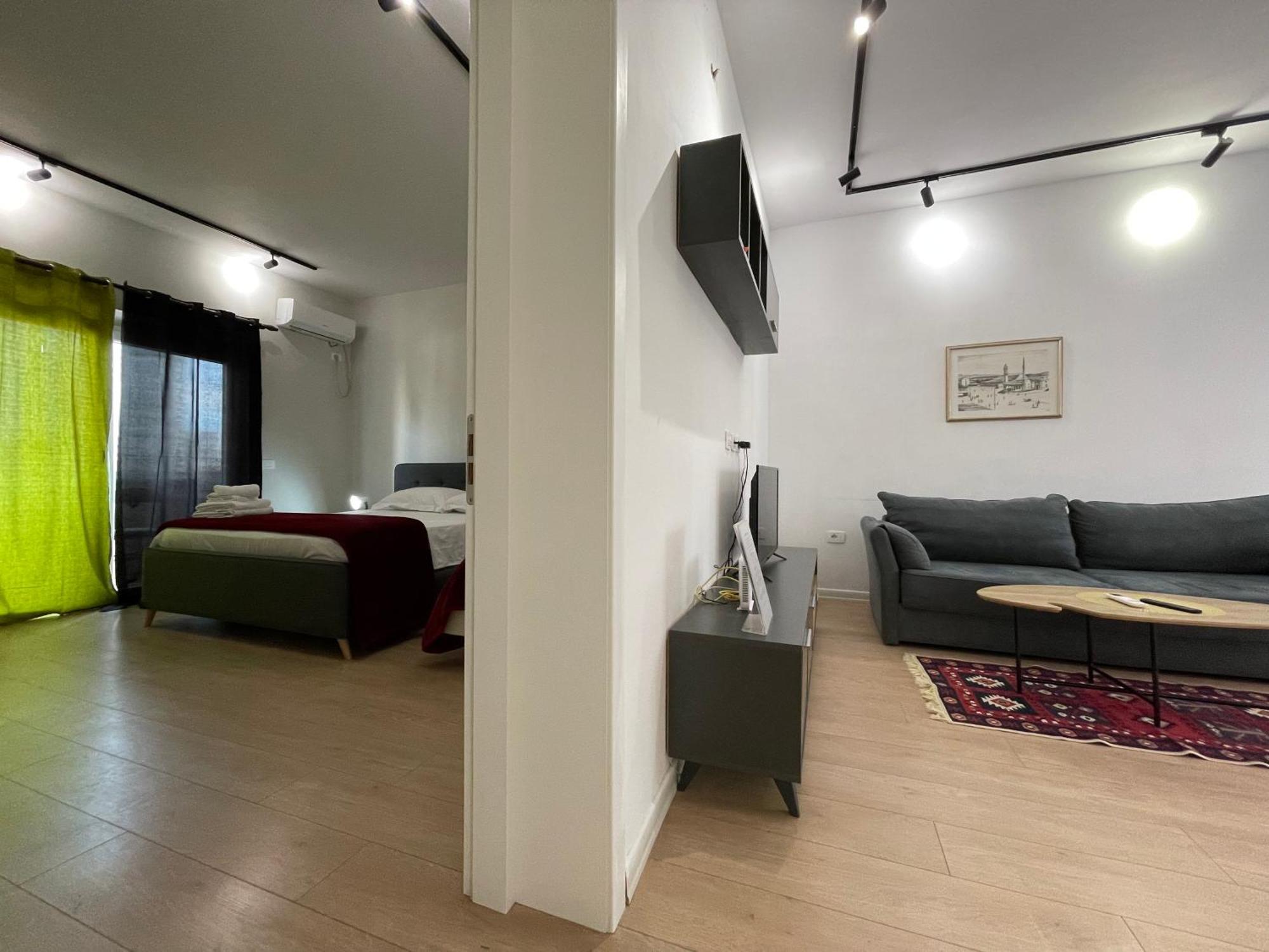 טיראנה Downtown View Modern Apartment מראה חיצוני תמונה